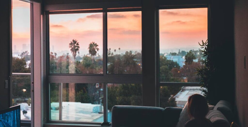 windows on sunset